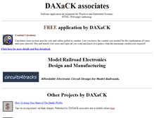 Tablet Screenshot of daxack.ca